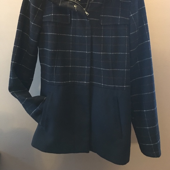 Pink Envelope Navy Coat - Picture 5 of 5